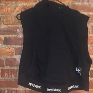 Ivy park crop top hoodie